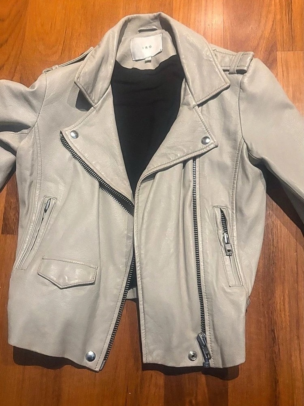 Iro real leather Leather Biker Jacket